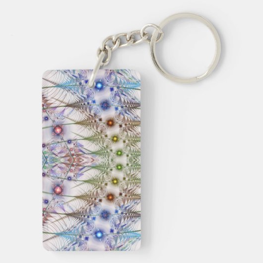 Porte-clés Fleurs Ferns'N Abstraites (Dos)