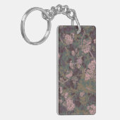 Porte-clés Fleurs, feuilles, et camouflage (Devant gauche)