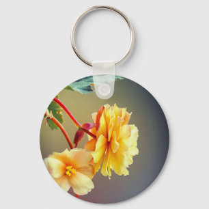 Porte-clés Fleurs, Fleurs Jaunes, Pétales-63158