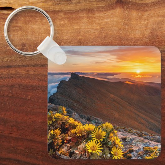 Porte-clés Fleurs | Îles Canaries, Espagne (Recto)