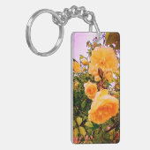 Porte-clés Fleurs jaunes (Devant gauche)