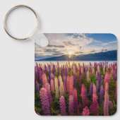 Porte-clés Fleurs | Lupines Nouvelle-Zélande (Recto)