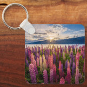 Porte-clés Fleurs | Lupines Nouvelle-Zélande (Recto)