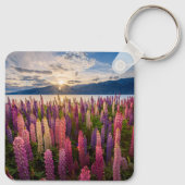 Porte-clés Fleurs | Lupines Nouvelle-Zélande (Dos)