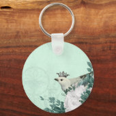 Porte-clés Fleurs magnifiques et élégantes (Verso)