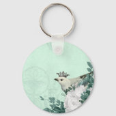 Porte-clés Fleurs magnifiques et élégantes (Verso)