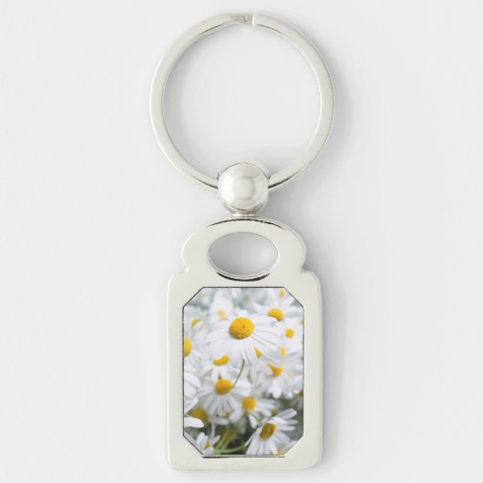 Porte-clés Fleurs marguerites (Devant)