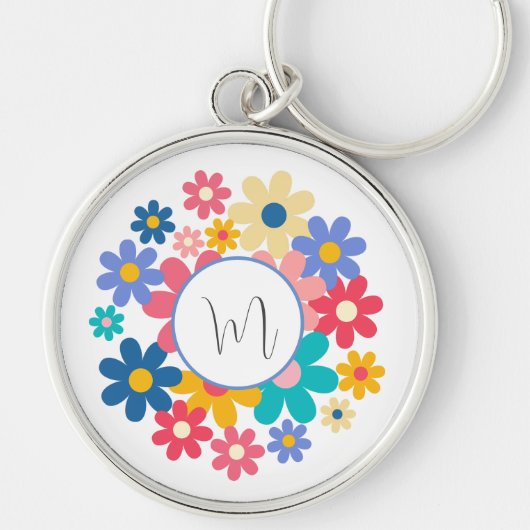 Porte-clés Fleurs mignonnes (Devant)