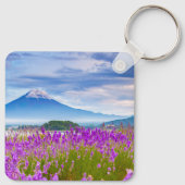 Porte-clés Fleurs | Mont Fugi Japon (Dos)