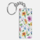 Porte-clés Fleurs Motif Floral Sublimation-95652 (Devant gauche)