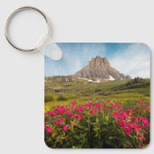 Porte-clés Fleurs | Parc national des Glaciers du Montana (Recto)