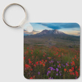 Porte-clés Fleurs | Pinceau indien & Penstemon (Recto)