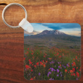 Porte-clés Fleurs | Pinceau indien & Penstemon (Recto)