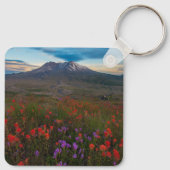 Porte-clés Fleurs | Pinceau indien & Penstemon (Dos)