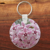 Porte-clés Fleurs Plantes roses Hoya Floral (Recto)