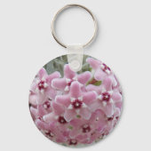 Porte-clés Fleurs Plantes roses Hoya Floral (Verso)