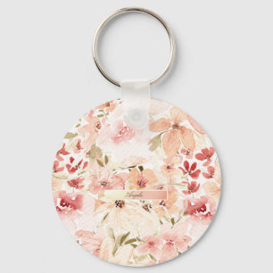 Porte-clés Fleurs printanières en fleurs