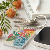 Porte-clés Fleurs printanières I (Devant droit)