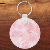 Porte-clés Fleurs roses (Recto)