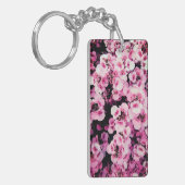 Porte-clés Fleurs roses (Devant gauche)
