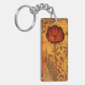 Porte-clés Fleurs rouges I (Devant gauche)