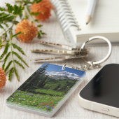 Porte-clés Fleurs sauvages chez le mont Rainier (Devant droit)