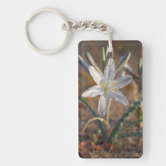 Porte-clés Fleurs sauvages de lys du désert (Devant)