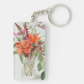 Porte-clés Fleurs sauvages d'été (Dos)