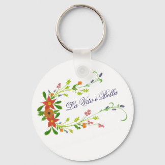 Porte-clés Fleurs sauvages La Vita è Bella