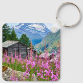 Porte-clés Fleurs | Summer Matterhorn Suisse (Dos)
