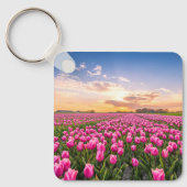 Porte-clés Fleurs | Tulips Holland Sud, Pays-Bas (Recto)
