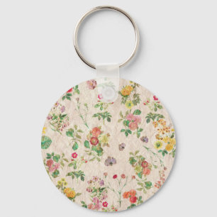 Porte-clés Fleurs vintages