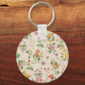 Porte-clés Fleurs vintages (Recto)