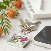 Porte-clés Fleurs vives (Côté)