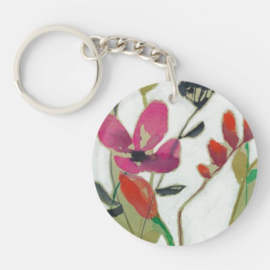 Porte-clés Fleurs vives I (Devant)