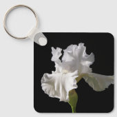 Porte-clés Fleurs | White Iris (Recto)