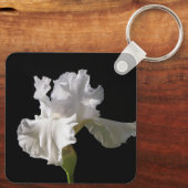 Porte-clés Fleurs | White Iris (Verso)