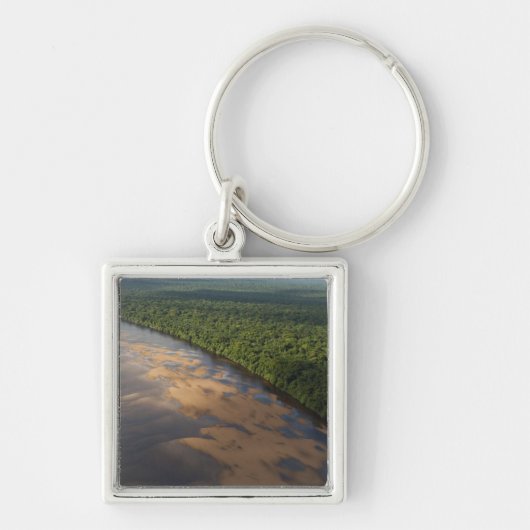 Porte-clés Fleuve Essequibo, plus long fleuve de Guyana, et 3 (Devant)