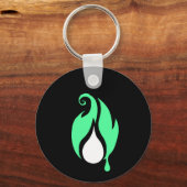 Porte-clés Flickerfluid™ / Fat Bat Double-Sided Keychain (Recto)