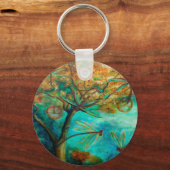 Porte-clés Flirt de libellule (Recto)