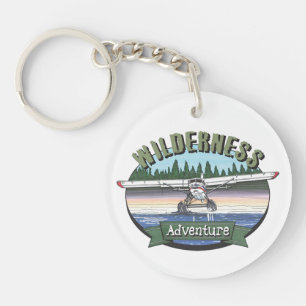 Porte-clés Floatplane Aviation Wilderness Adventure