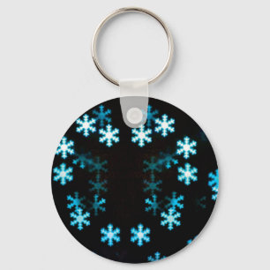 Porte-clés Flocons de neige de Noël magiques