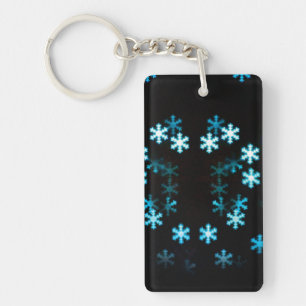 Porte-clés Flocons de neige magiques de Noël