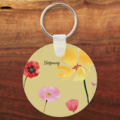 Porte-clés Floraison (Recto)