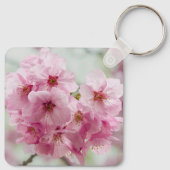 Porte-clés Floraison de cerisier rose au printemps (Dos)