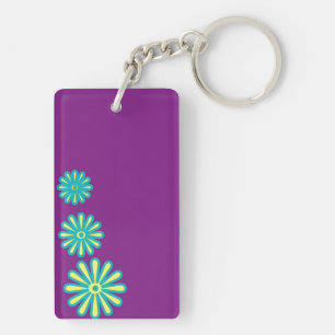 Porte-clés floral