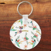 Porte-clés Floral 10 (Recto)