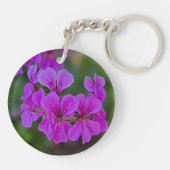 Porte-clés Floral 2 sided acrylic keychain  (Dos)