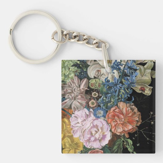 Porte-clés Floral baroque - Bouquet (Devant)