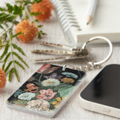 Porte-clés Floral baroque - Bouquet de fleurs (Devant droit)